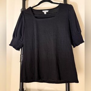 Nine West Classic Black Blouse